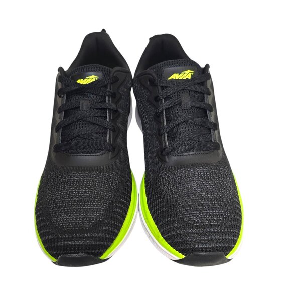 Avia Sleek Jogger Athletic Sneaker Shoes Lace Up Mens Size 13 Black Breathable - Picture 4 of 11